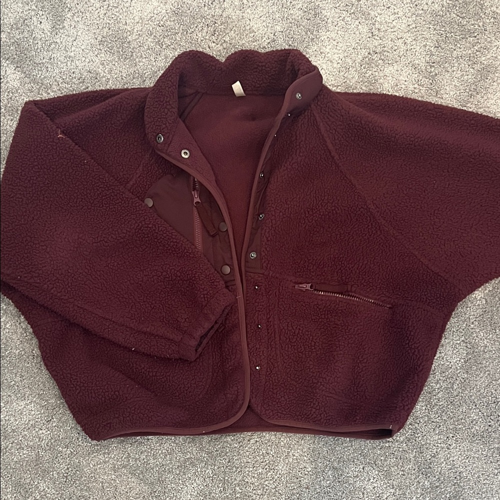 FREE PEOPLE Hit the Slopes jacket, size xs